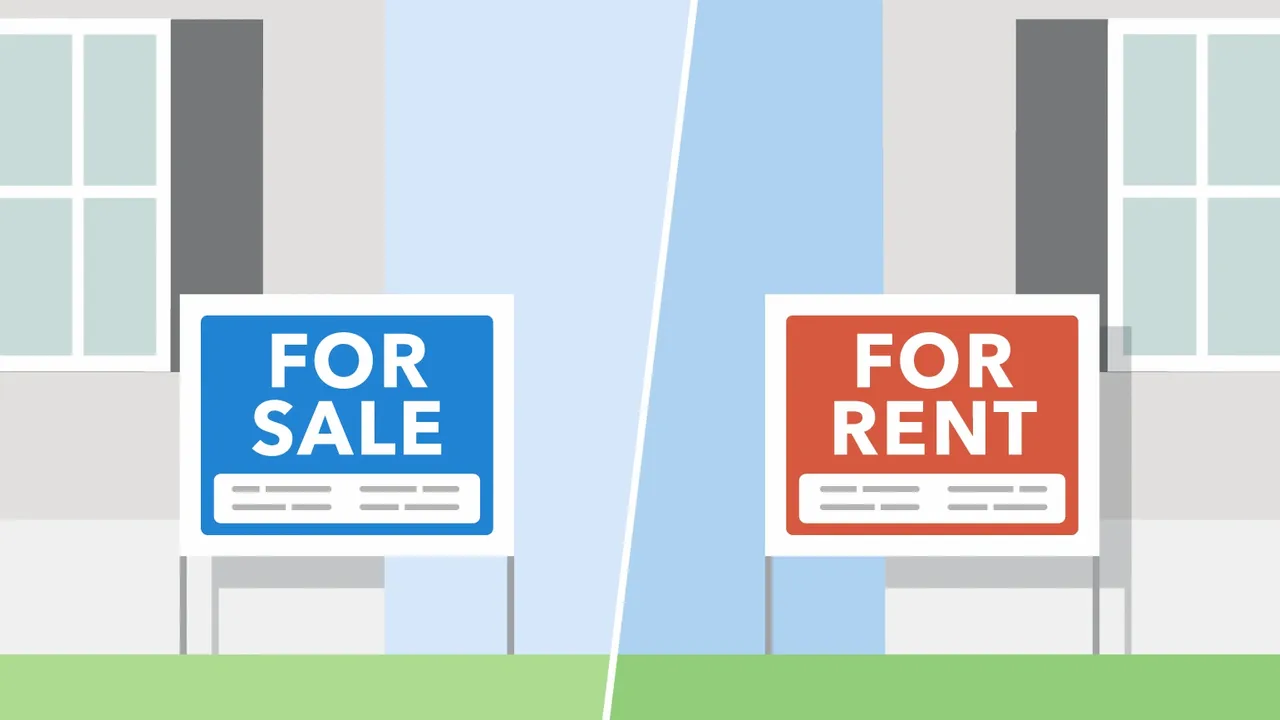 For Sale / For Rent Graphic