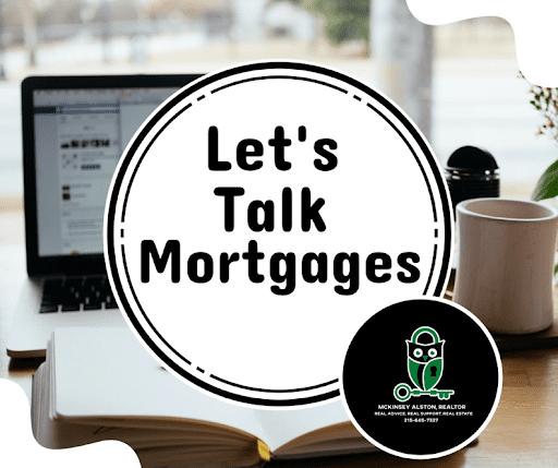 Let's talk mortgages graphic.